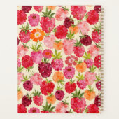 Raspberry Waterverf Coquette Planner (Achterkant)