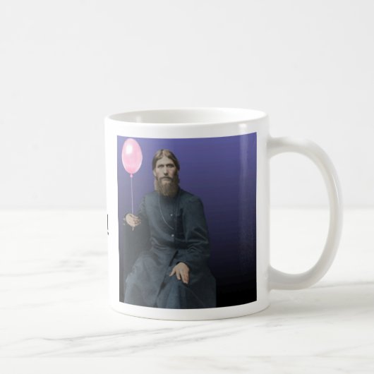 Raspoetin zegt dat het tijd is voor PARTIJ. Koffiemok (Rechts)