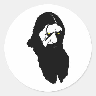 Rasputin--Black Ronde Sticker