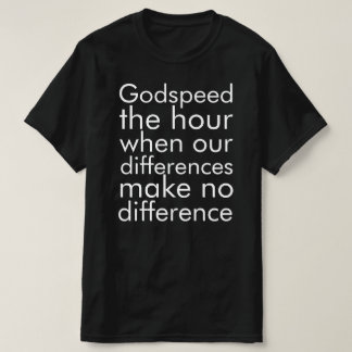 Rasrelatie en menselijke gelijkheid t-shirt