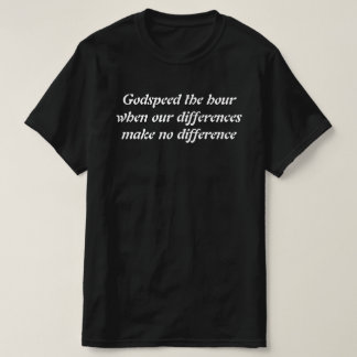 Rasrelatie en menselijke gelijkheid t-shirt