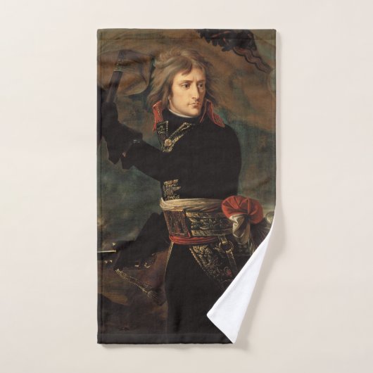 Rassemblement de Napoléon Bonaparte à la bataille  (Serviette à main)