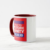 Rassemblement pour reconstituer la tasse de santé (Devant gauche)