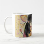 Rassembler des coeurs d'amour des Mugs de café d'a (Gauche)