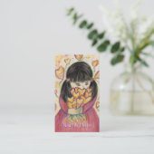 Rassembler les coeurs d'amour Cartes de visite d'a (Debout devant)