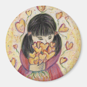 Rassembler les coeurs d'amour Les aimants frigorif