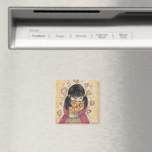 Rassembler les coeurs d'amour Magnet frigo inspira (In Situ (Lave-vaisselle))