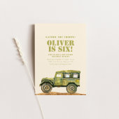 Rassembler les troupes Invitation d'anniversaire m