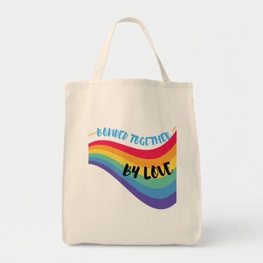 Rassemblés par des sacs de courses de jouets (Devant)