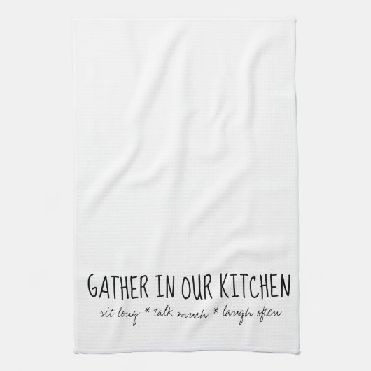 Rassemblez dans notre serviette de cuisine (Vertical)