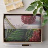 rassenlijst voor frambozen tissuepapier (Geschenk)