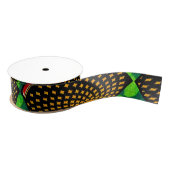 Rasta African Print Grosgrain Lint (Spoel)