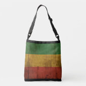 Rasta Altijd Irie Crossbody Tas (Achterkant)