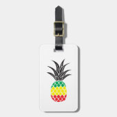 Rasta Ananas Bagage Label (Voorkant verticaal)