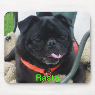 Rasta black PUG Muismat
