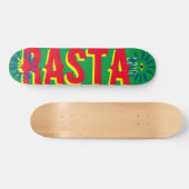 RASTA BRAZIL 7 3/4" Skateboard Deck (Horz)