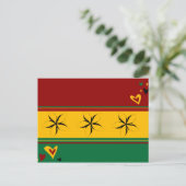 Rasta Briefkaart (Staand voorkant)