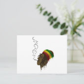 Rasta Briefkaart (Staand voorkant)