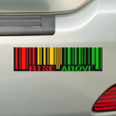 RASTA BUMPERSTICKER (Op auto)