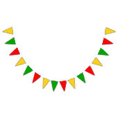 Rasta Bunting Decorate Reggae Party Festival Vlaggetjes (Alle)