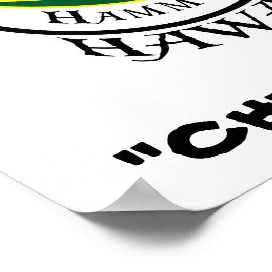 Rasta, "Chil-ax brah", Poster (Coin)