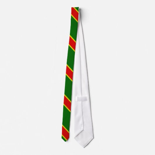 Rasta Classic Stripe Stropdas (Achterkant)