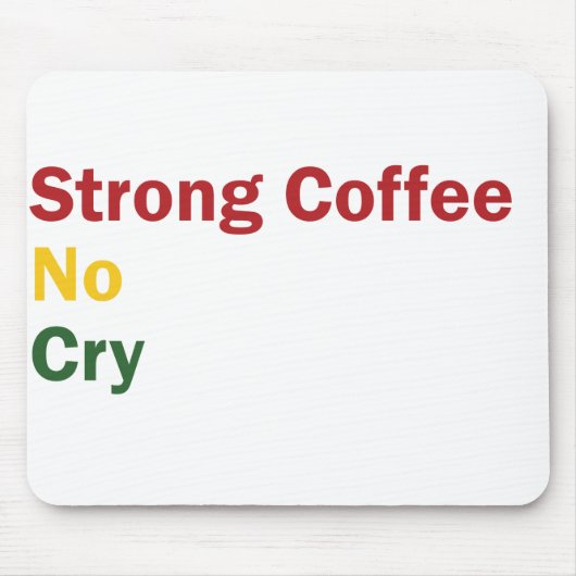 Rasta Coffee Muismat (Voorkant)