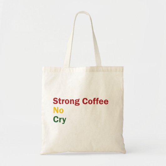 Rasta Coffee Tote Bag (Voorkant)