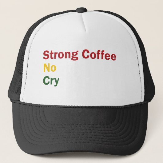 Rasta Coffee Trucker Pet (Voorkant)