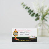 Rasta Colors Bakery Visitekaartje (Staand voorkant)