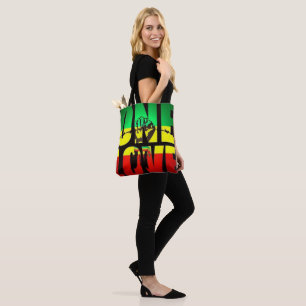 RASTA COLORS ONE LOVE DRAAGTAS