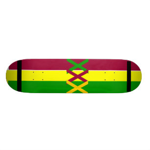 Rasta Deck Skateboard