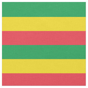 Rasta Ethiopië Afrikaanse vlag kleuren Stof