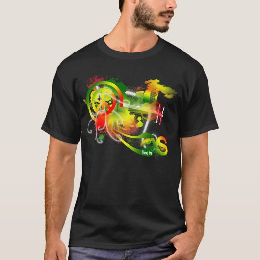 Rasta Explosion T-shirt (Voorkant)