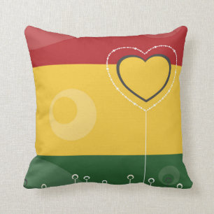 Rasta Flag Colors Kussen