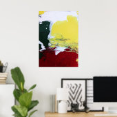 Rasta Flag Poster (Thuiskantoor)