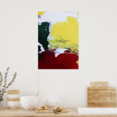 Rasta Flag Poster (Keuken)