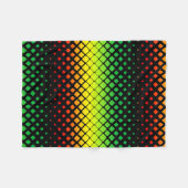 Rasta Fleece Deken (Voorkant (Horizontaal))