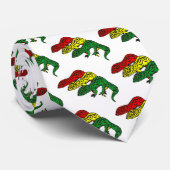 Rasta Geckos Stropdas (Opgerold)