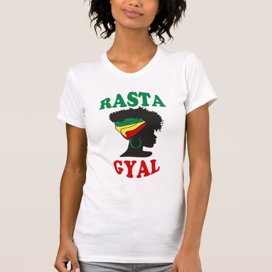 Rasta Gyal T-Shirt (Voorkant)