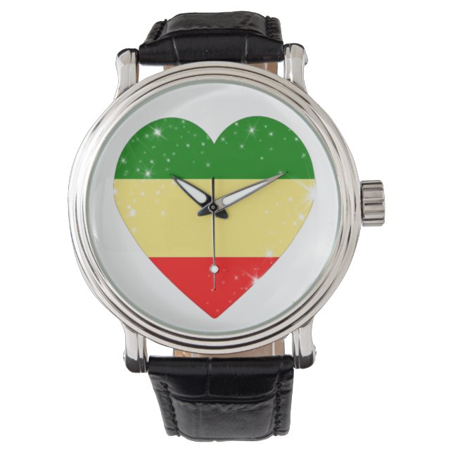 Rasta Horloge (Voorkant)