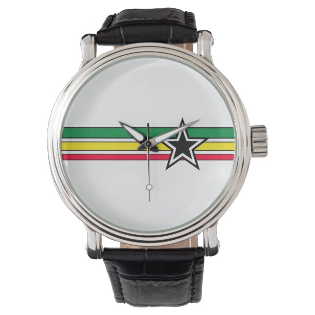 Rasta Horloge (Voorkant)