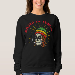 Rasta in Peace Reggae stijl voor reggae muziek Trui
