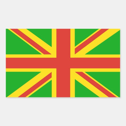 Rasta Jack sticker (Voorkant)