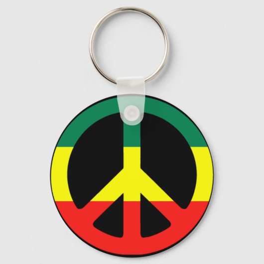 Rasta Key-keten Sleutelhanger (Voorkant)