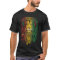 Rasta King of Zion Mannen T-Shirt