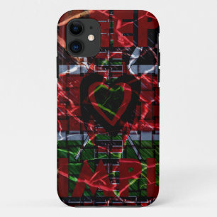 Rasta-kleuren iPhone 11 Hoesje
