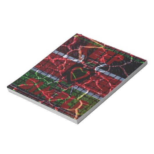 Rasta-kleuren Notitieblok (Gedraaid)