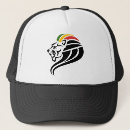 RASTA Leeuw van Juda | Rood Goud Groen Trucker Pet