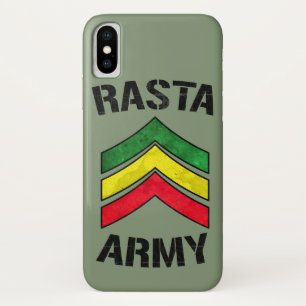 Rasta-leger iPhone X Hoesje